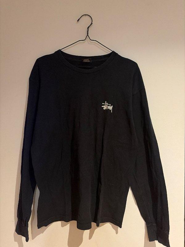 Svartur Stüssy langermabolur