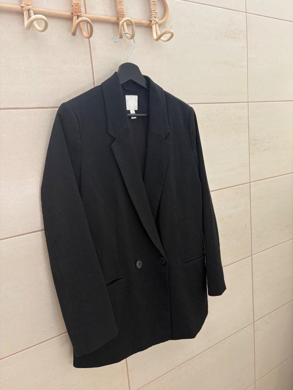 Svartur blazer