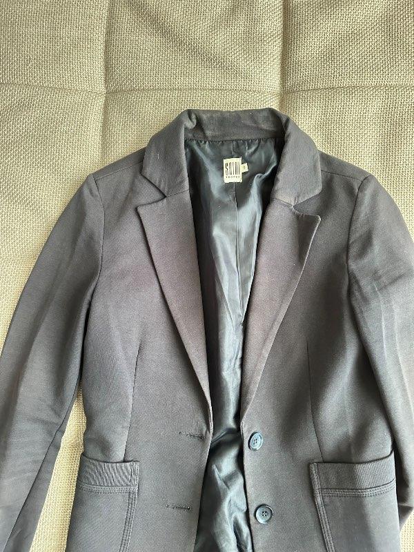 Svartur jogging blazer