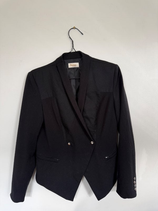 Svartur luxe blazer