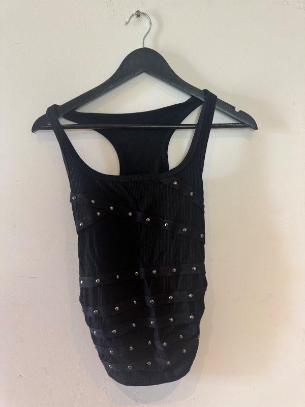 Svartur tank top