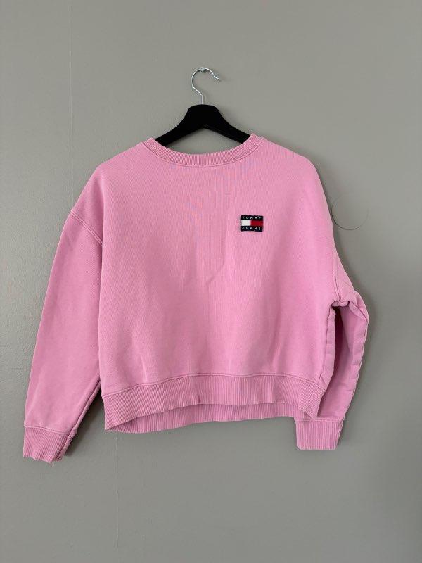 TOMMY JEANS bleik peysa