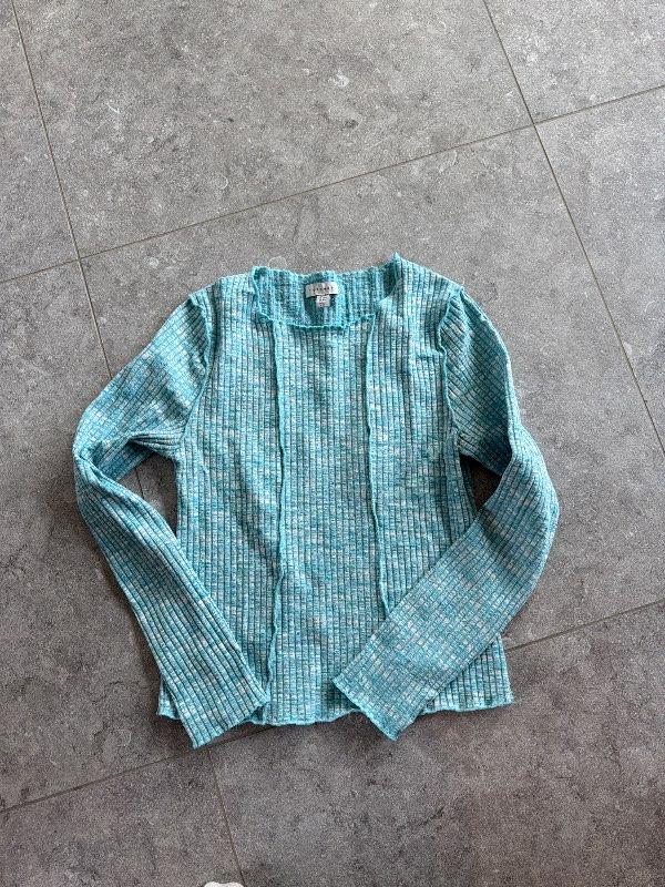 Topshop M blá l. peysa