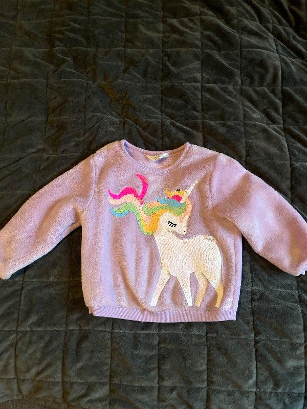 Unicorn purple shirt
