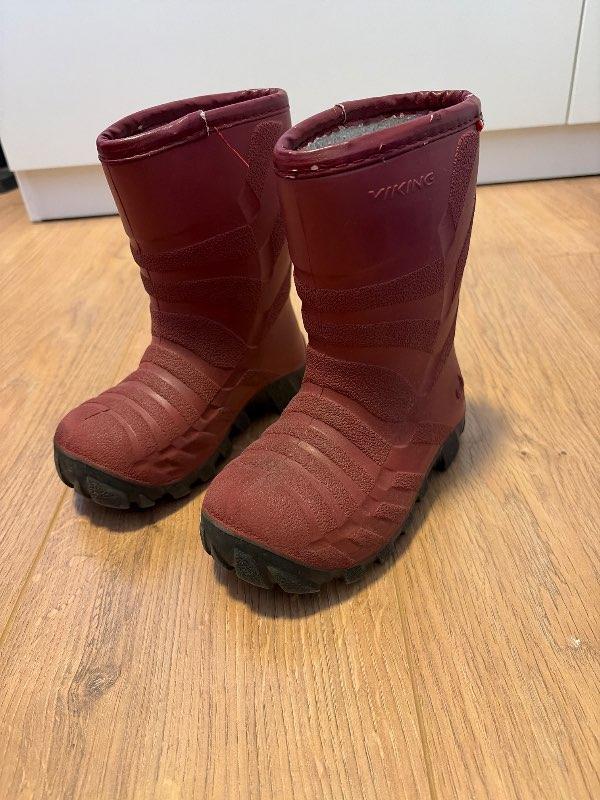 Víking stígvél fóðruð