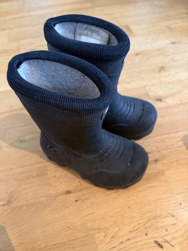 Viking svört fóðruð stígvél