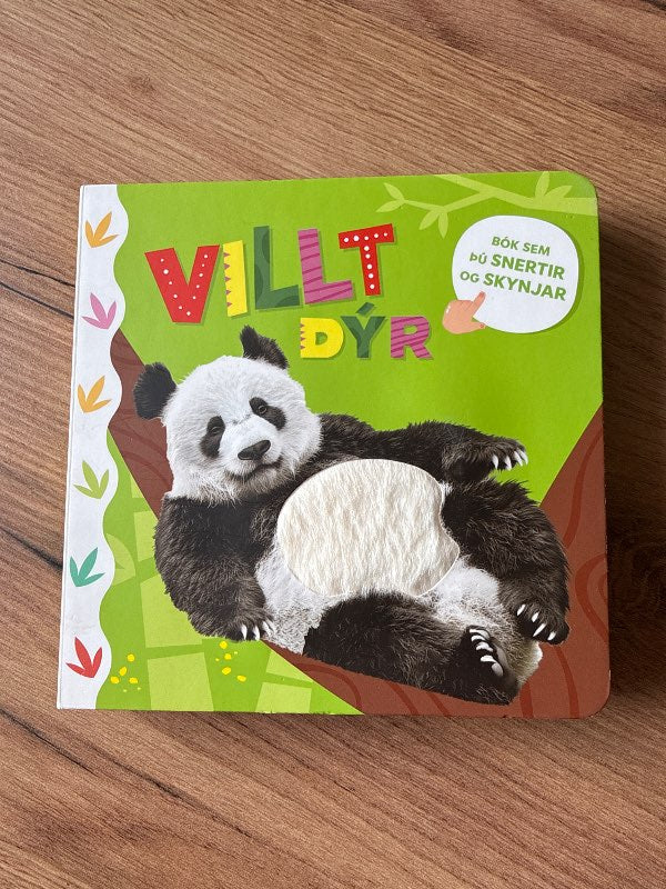 Vilt dýr bók
