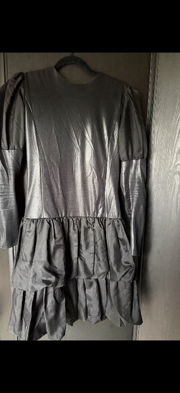 Vintage svartur kjóll