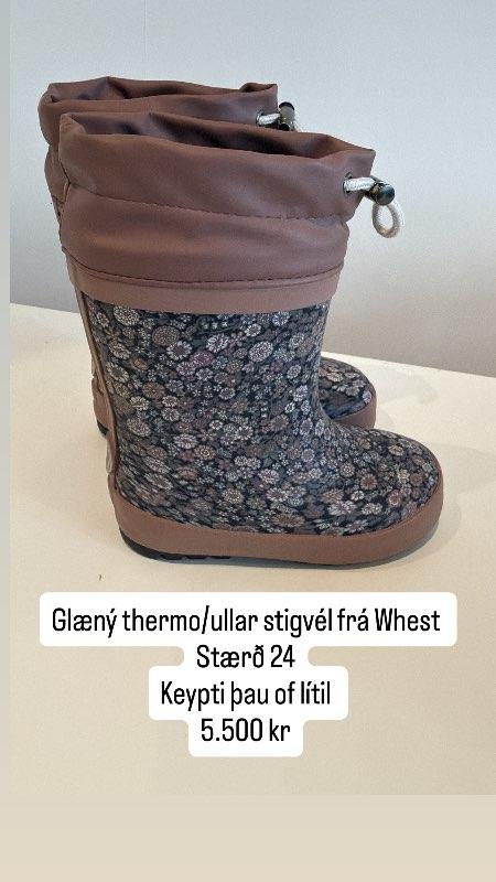 Wheat glæný stigvél