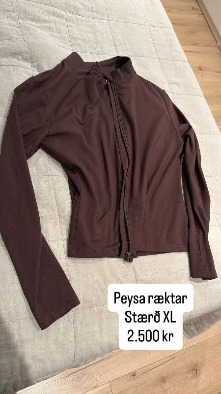 XL íþróttapeysa brún