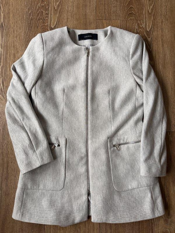 ZARA coat grey