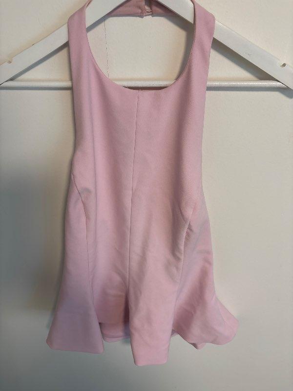 Zara bleikur toppur