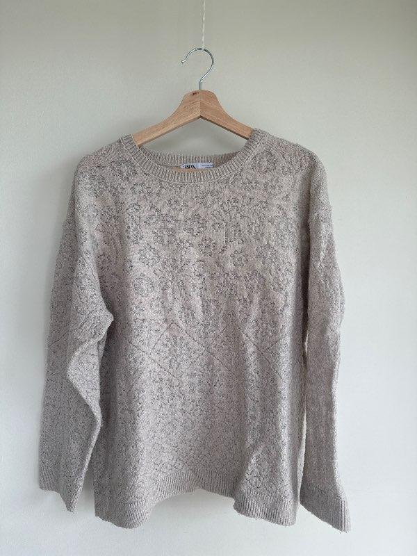 Zara peysa beige