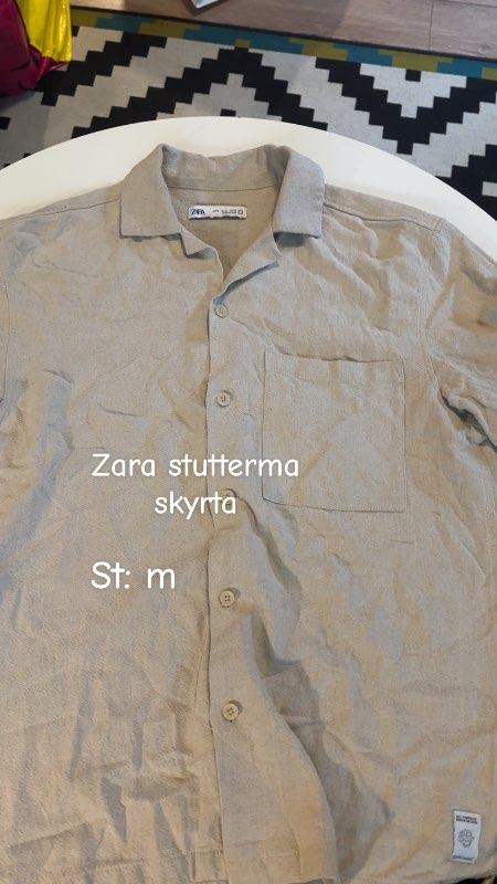 Zara skyrta stutterma