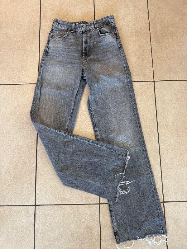 Zara wide gallabuxur 36
