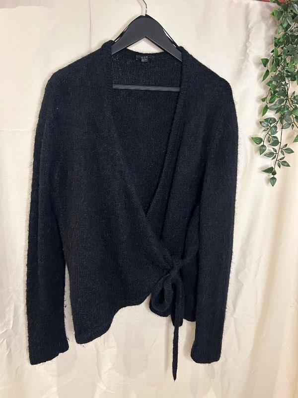 Cos wrap cardigan (ull/alpaca)