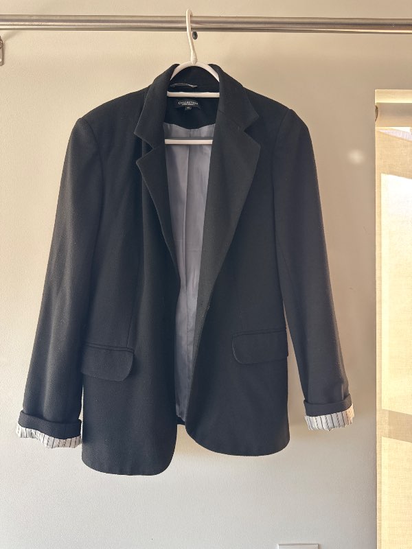 blazer svartur
