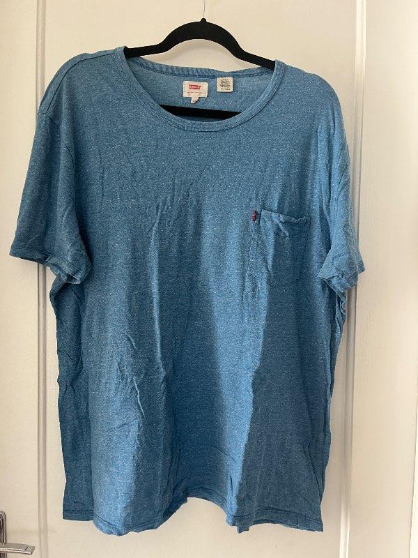 Levi's blá skyrta / blue shirt