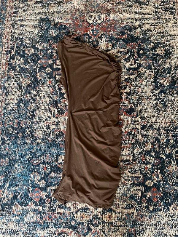 One shoulder kjóll/bolur grænn