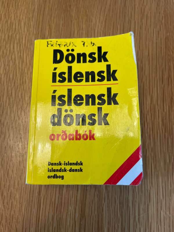 dön-ísl, ísl-dön orðabók