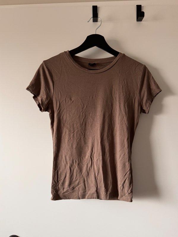 gina tricot bolur ljósbrúnn