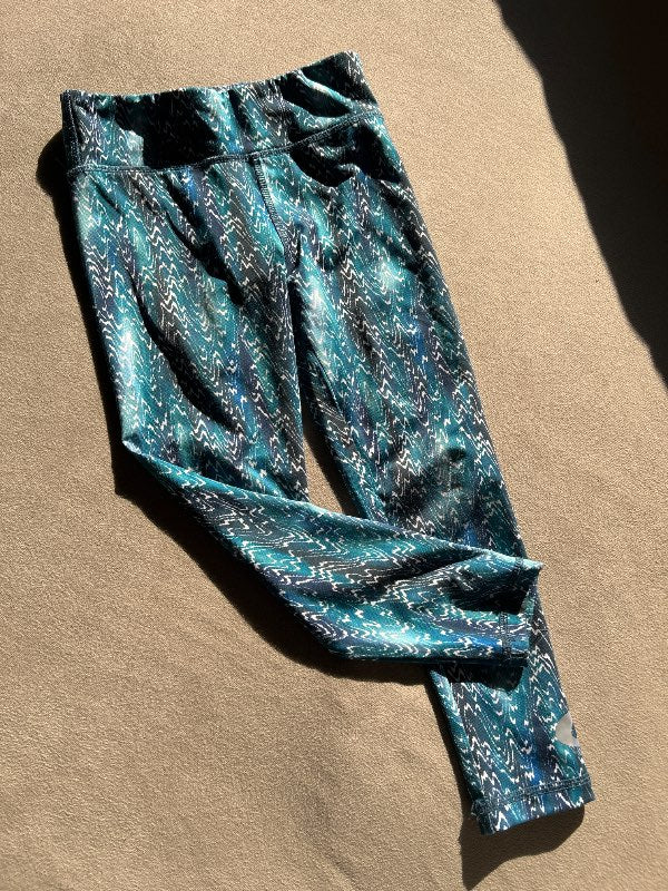 Leggings nike, grænblá