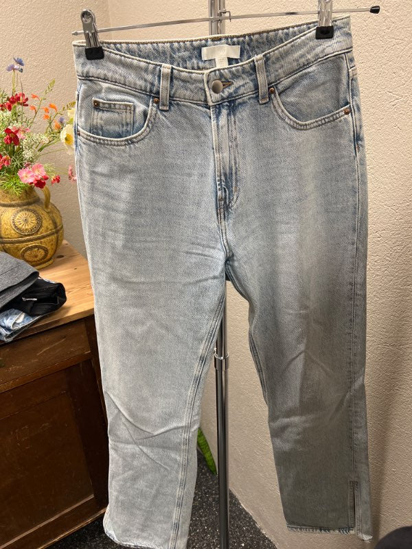 Gallabuxur með klauf