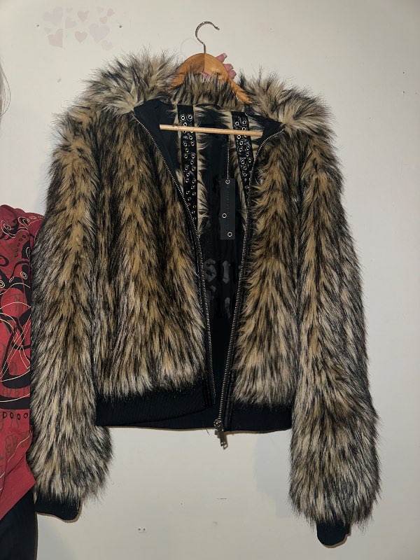 Racer worldwide fur jakki