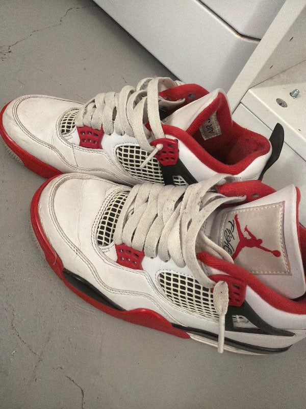 Jordan 4 rauðir