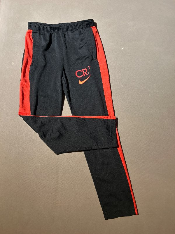 Svart rauðlina CR7 buxur