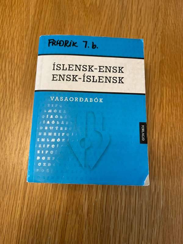 ísl-en, en-ísl orðabók