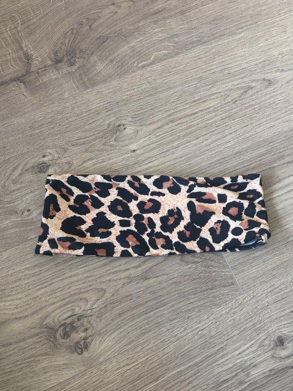 leopard bikini toppur